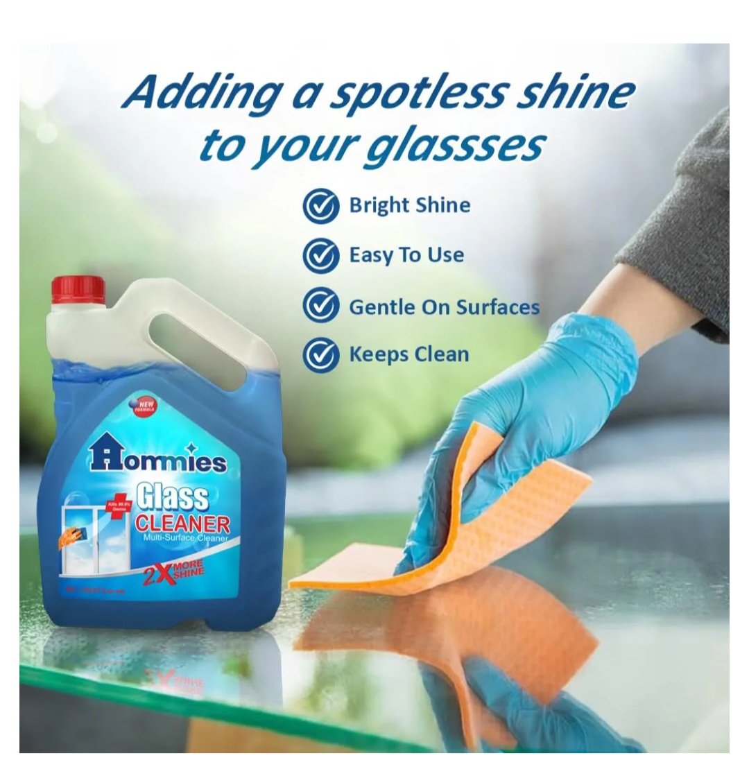 Glass and surface cleaner liquid spray 5litre - Image 2